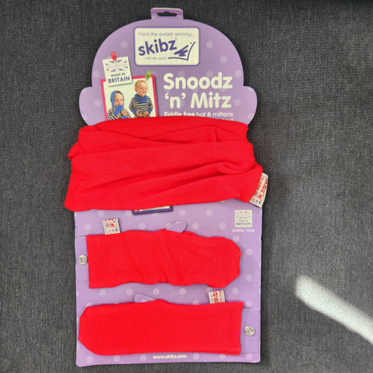 Snoodz 'n' Mitz - Red