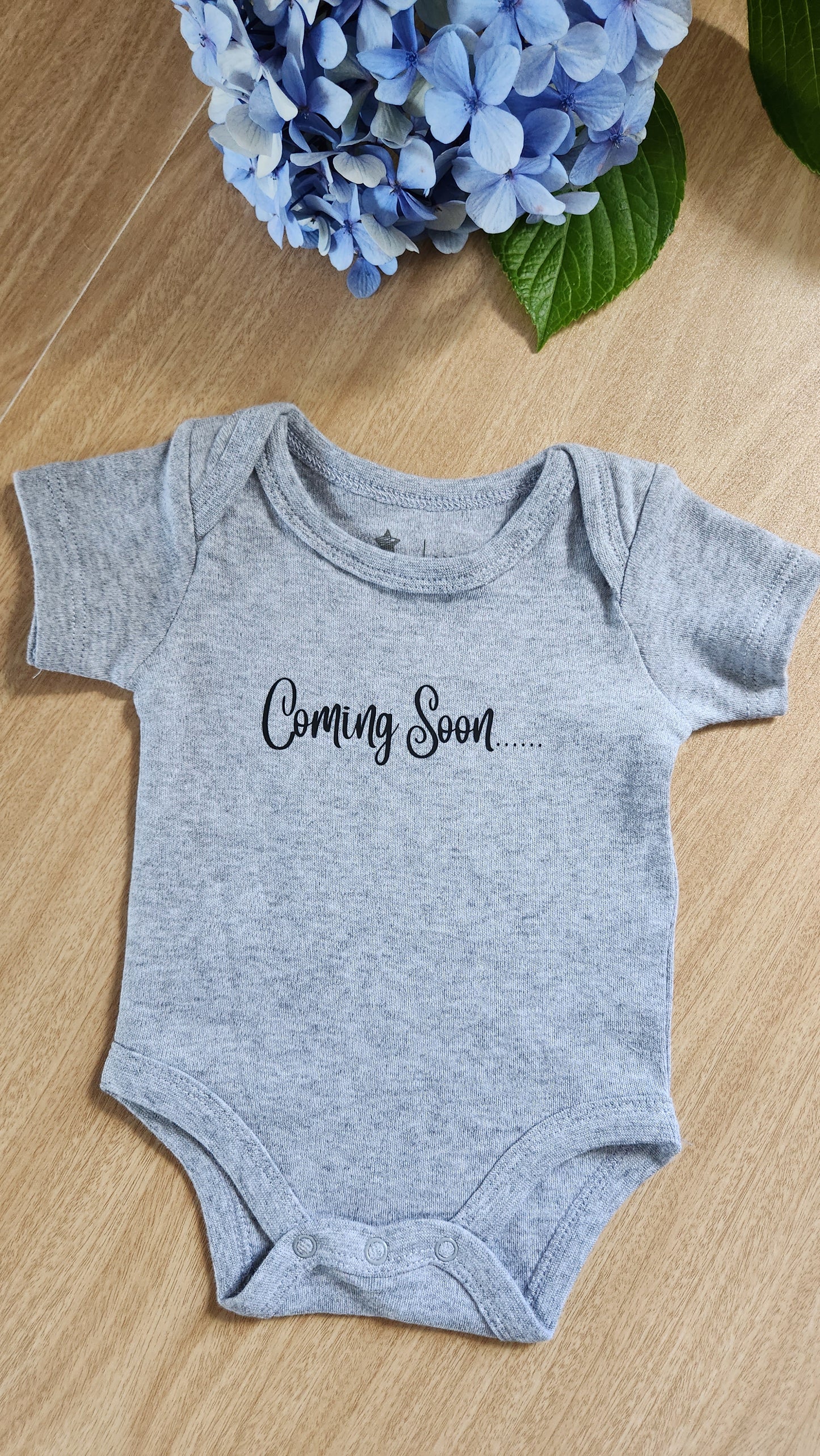 Pregnancy announcement onesie