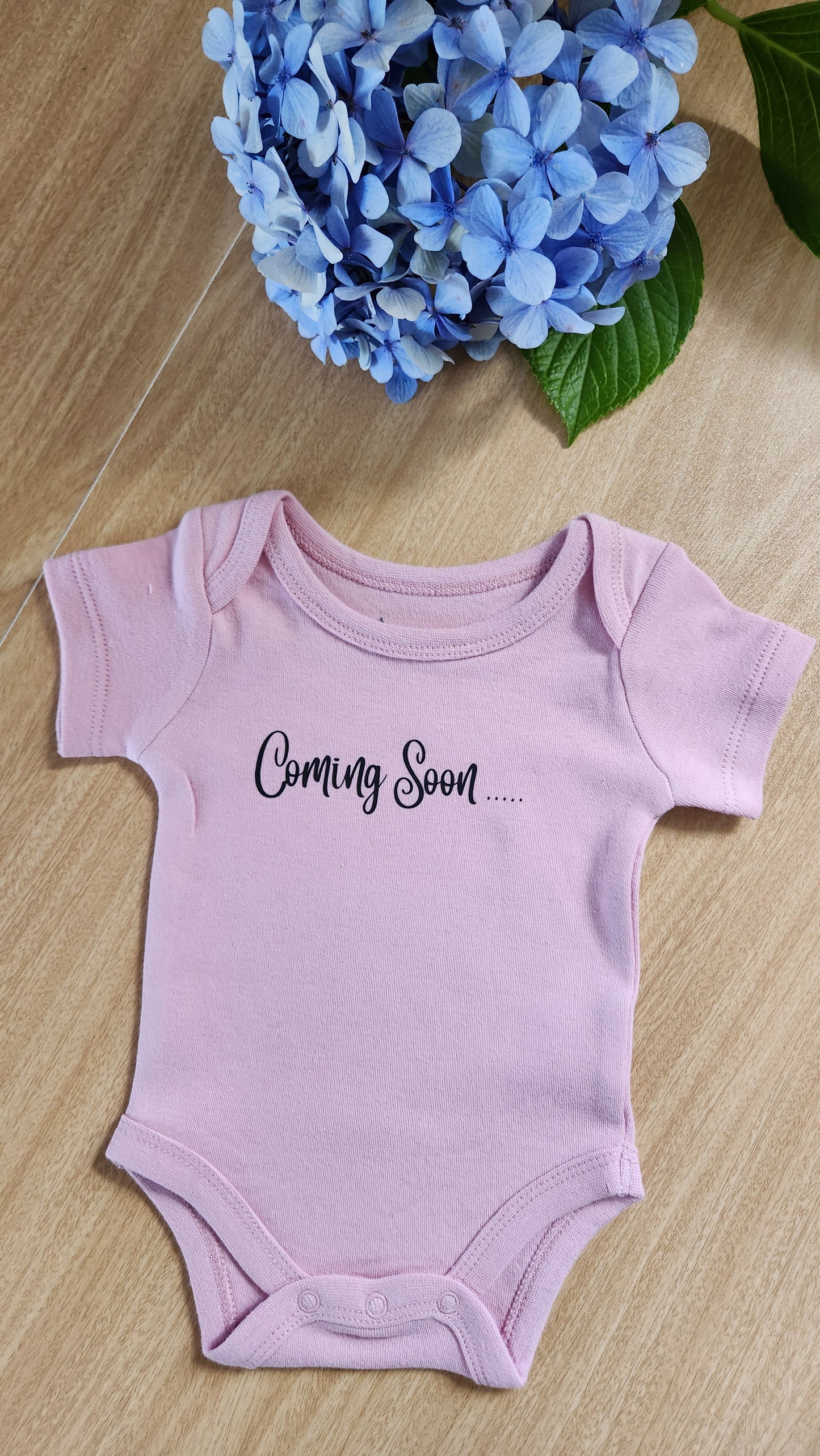 Pregnancy announcement onesie