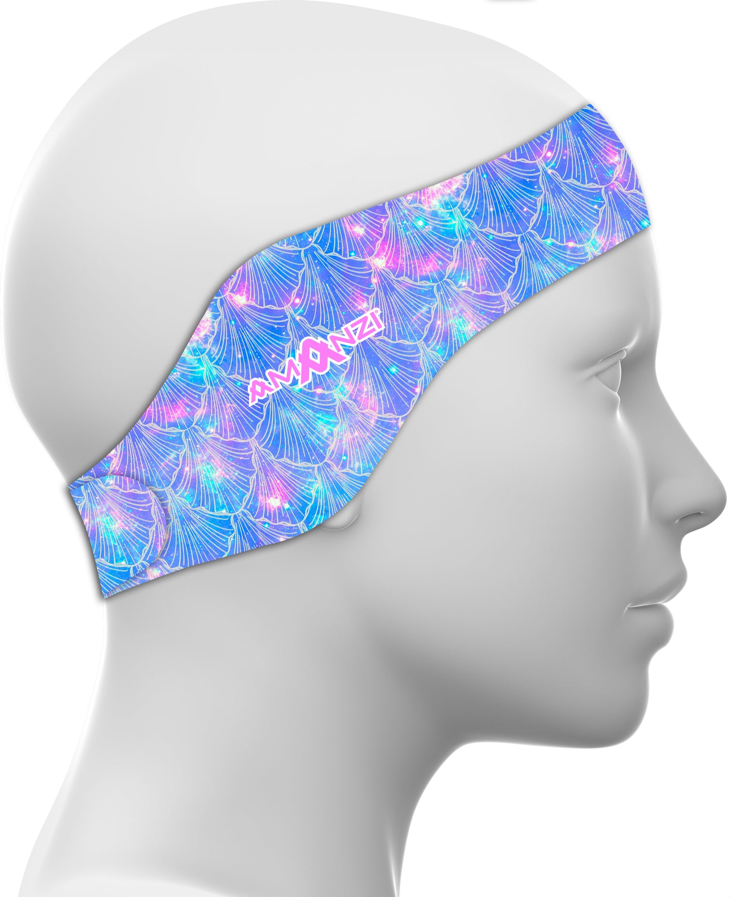 Adjustable swim ear bands - patterned