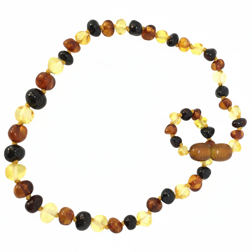 Child amber necklace - Mix