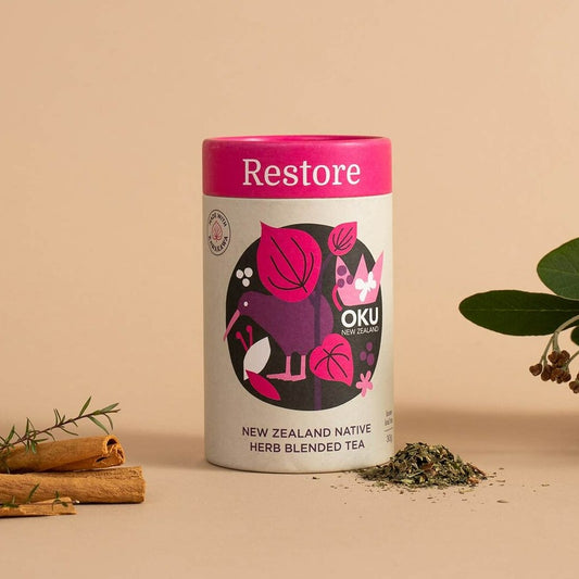 Oku loose leaf tea - Restore 30g (Short dated stock)