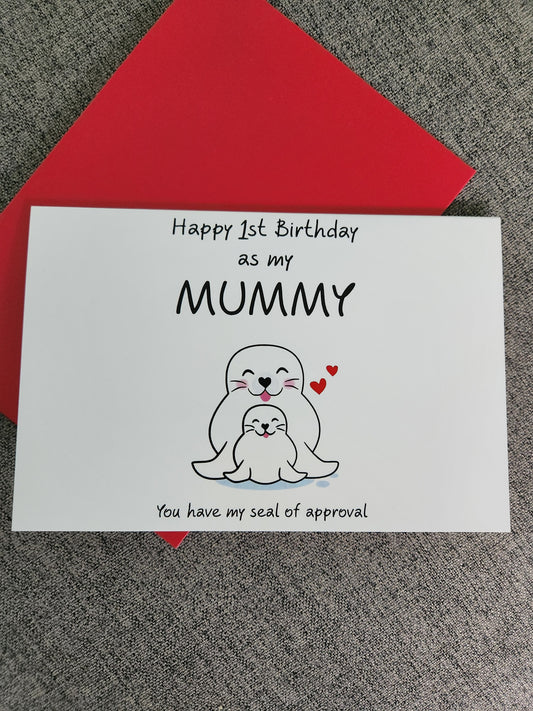 Happy Birthday card for Mummy!