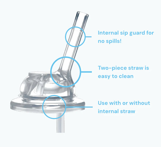 Pura Silicone Kiddo Straw (freeflow - non-spill)