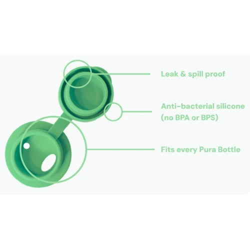 Pura Junior Sport 550ml Bottle - Moss