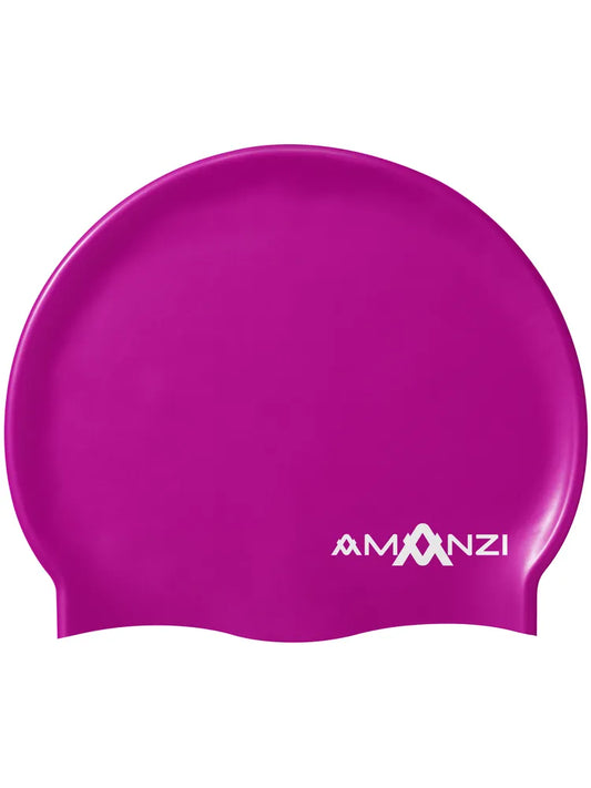 Silicone swim cap - AMANZI Orchid