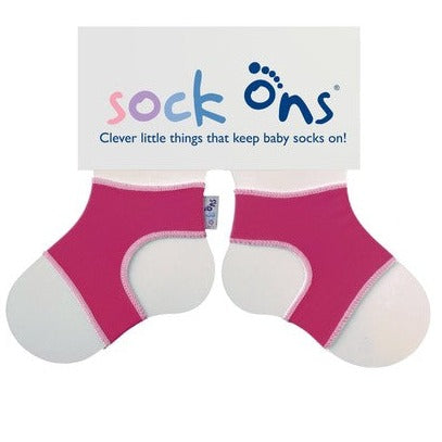 Baby Sock Ons - Fuchsia